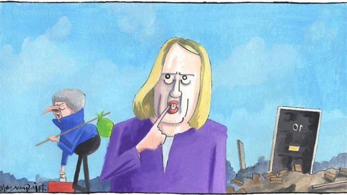 Sketch: Amber Rudd may or may not want to be Tory leader