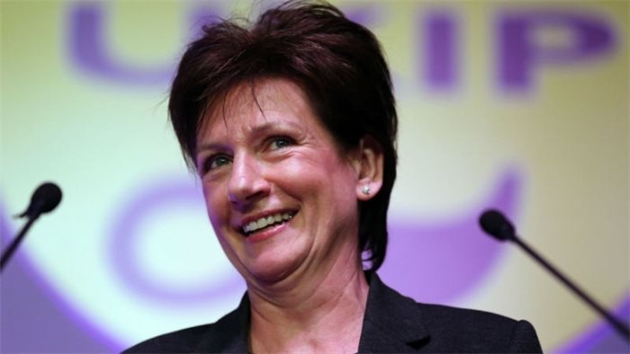 UKIP's new leader Diane James quits after just 18 days