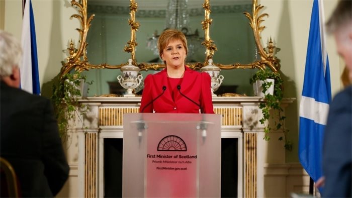 Nicola Sturgeon tells people from across the UK: 'Come to Scotland'