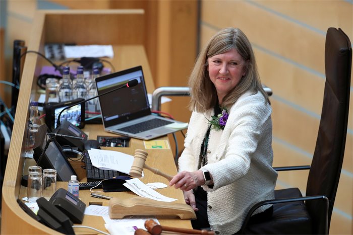 Presiding officer leads audit of female representation at Scottish Parliament