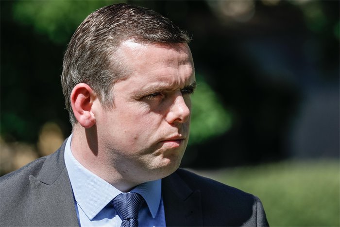 Douglas Ross loses election race to SNP's Seamus Logan