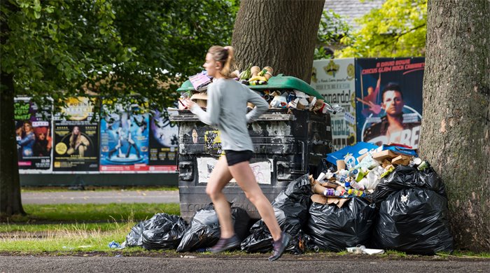 Cosla warning over pay row as bin strike dates are announced