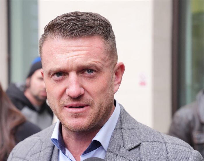 Tommy Robinson ‘not welcome’ in Glasgow