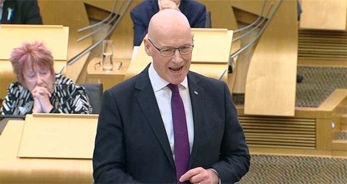 FMQs: John Swinney defends plans for National Care Service