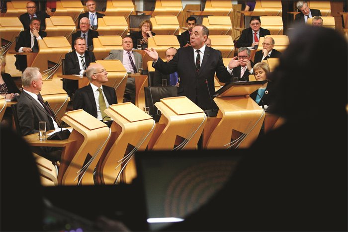 MSPs pay tribute to Alex Salmond in Holyrood