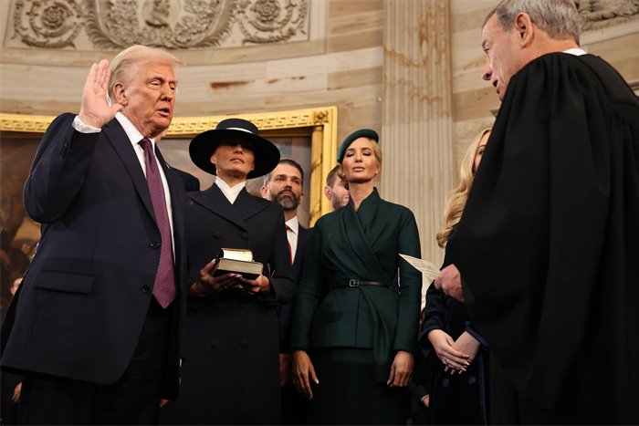 Donald Trump sworn in as 47th President of the United States of America