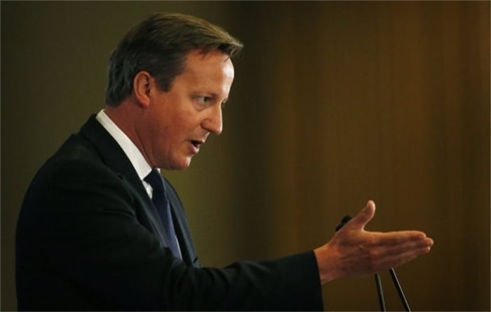 Prime Minister David Cameron: ‘only the Conservatives can challenge SNP establishment’