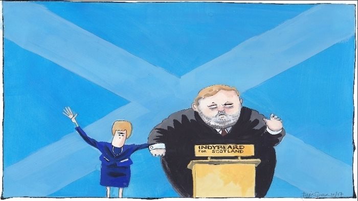 Sketch: Bridging the divide at the SNP conference