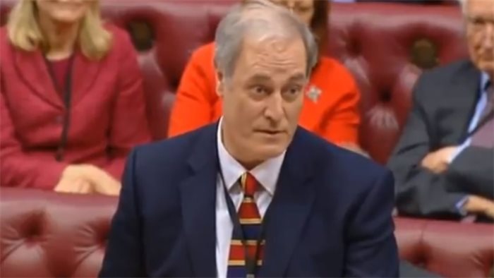 UK minister Lord Bates stuns peers by resigning on floor of House of Lords