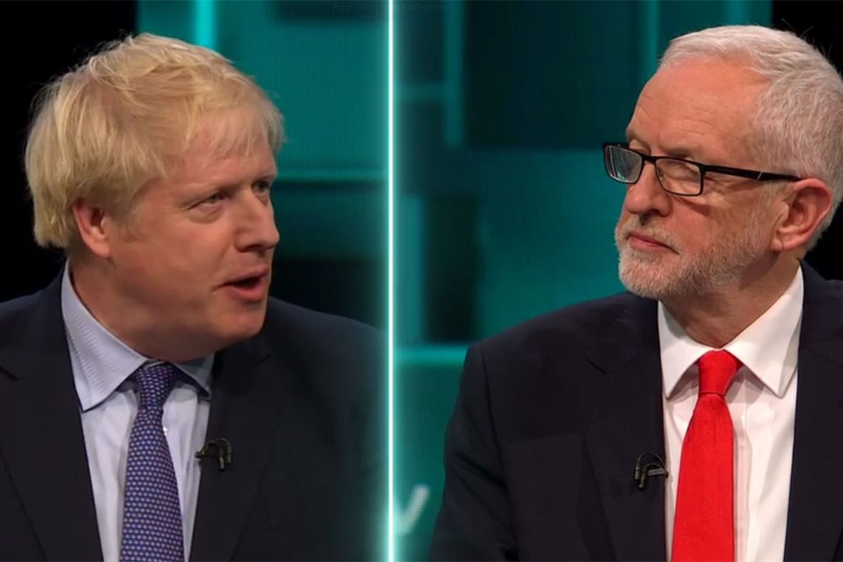 Boris Johnson And Jeremy Corbyn Fail To Land Knockout Blows In First Tv Debate 3437