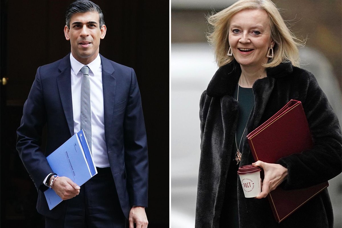 Tory Leadership Contest What Do Rishi Sunak And Liz Truss Say About 