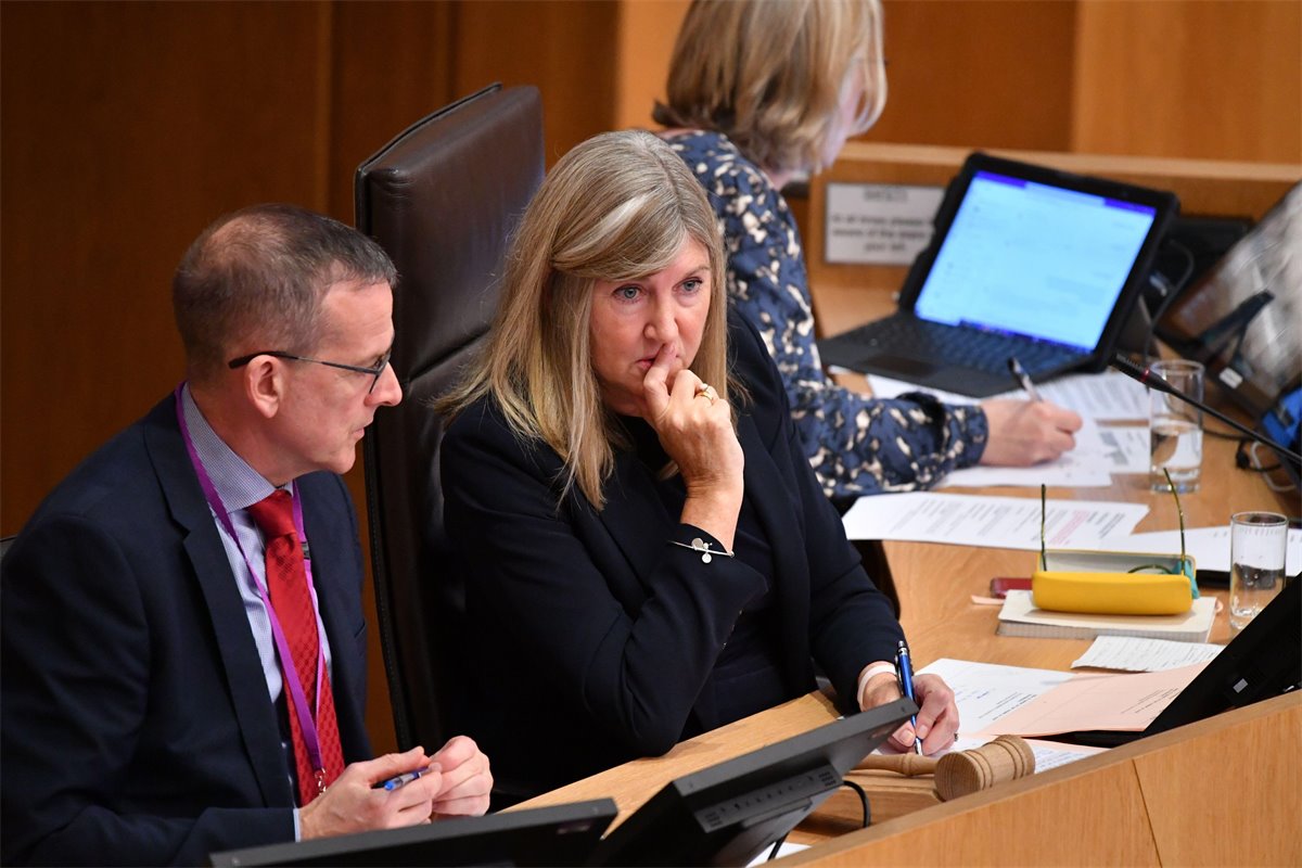 Scottish Parliament presiding officer announces health leave