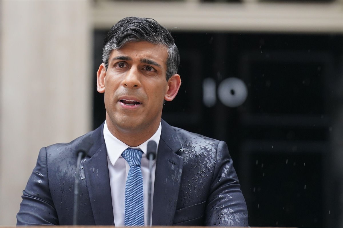 Prime Minister Rishi Sunak announces general election date