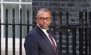 James Cleverly eliminated from Tory leadership race