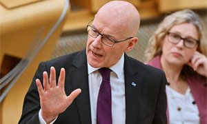 Swinney takes aim at Labour's first 100 days in FMQs jibe