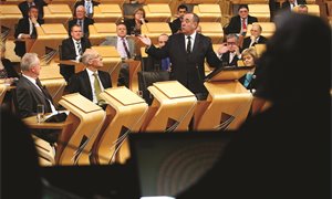 MSPs pay tribute to Alex Salmond in Holyrood