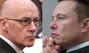 John Swinney: Elon Musk remarks on Jess Phillips ‘reprehensible’