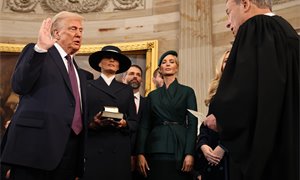 Donald Trump sworn in as 47th President of the United States of America